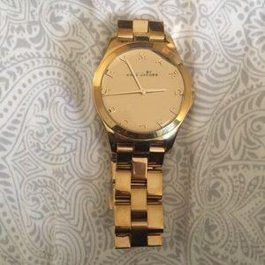 Marc by Marc Jacob gold watch